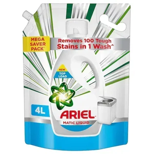 Ariel Matic Top Load Liquid Detergent: 4 L - 4l