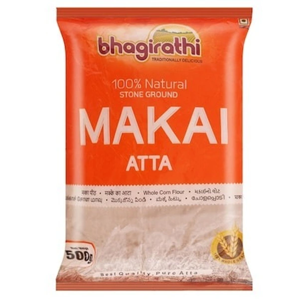 Bhagirathi Makai (Corn) Flour: 500 g - 500g