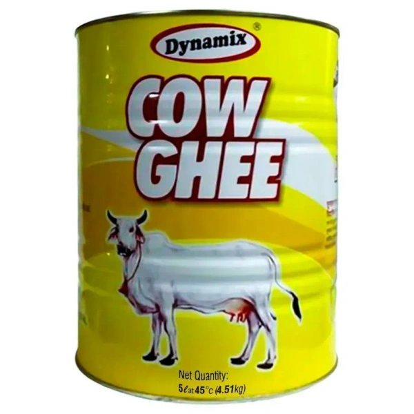 Dynamix Cow Ghee Tin (5 L): 4.51 kg - 5 L