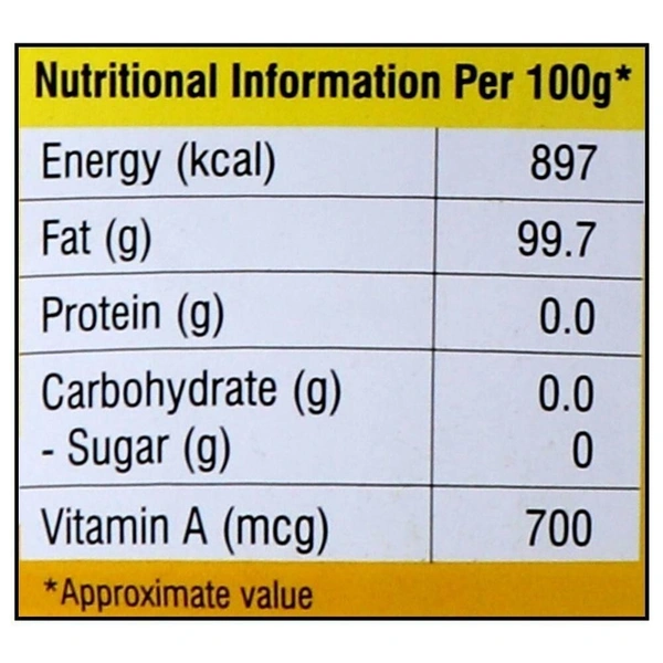 Dynamix Cow Ghee Tin (5 L): 4.51 kg - 5 L