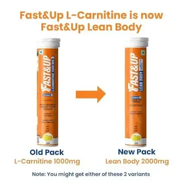 Fast & Up  Fast & Up Fast & Up Lean Body L-Carnitine 2000mg - Orange: 20 Unit - 20unit