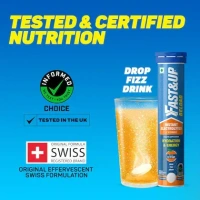  Fast & Up Reload Instant Electrolytes Tablet - Orange: 20 Unit - 20unit