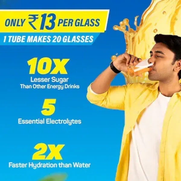  Fast & Up Reload Instant Electrolytes Tablet - Orange: 20 Unit - 20unit