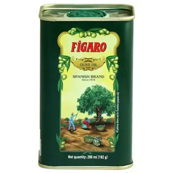 Figaro Olive Oil Tin (200 ml): 182 g - 200ml