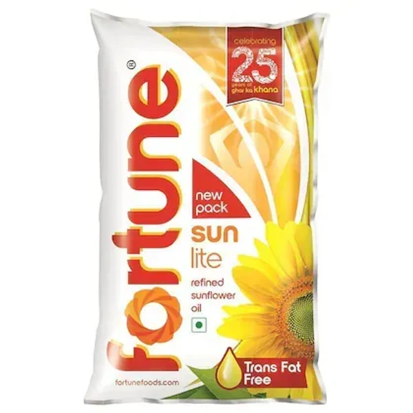 Fortune Fortune Sunlite Refined Sunflower Oil: 870 g - 870g