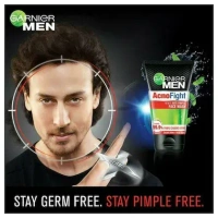 Garnier Men Acno Fight Face Wash: 100 g - 100g