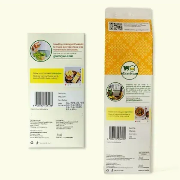 Gramiyaa Wood Cold Pressed Groundnut Oil (1 L): 910 g - 1L