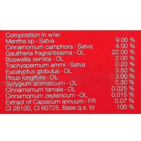 Himani Fast Relief Ayurvedic Pain Relief Ointment: 45 ml - 45ml