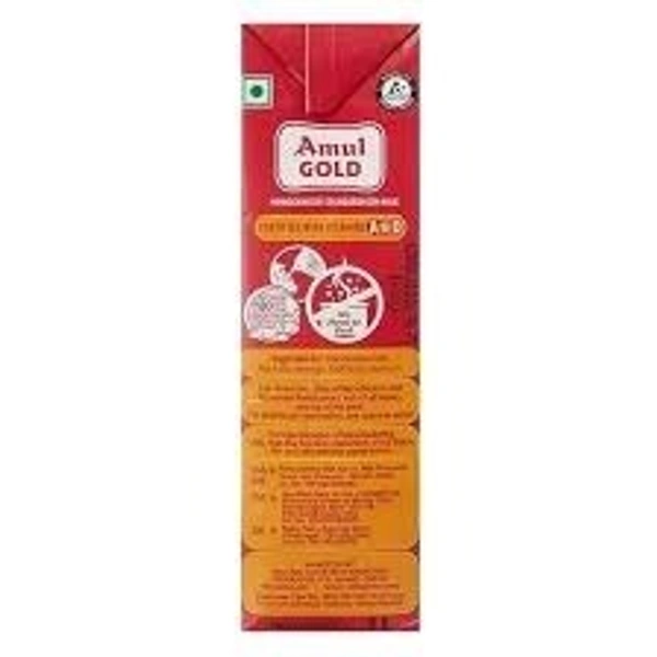 Amul Gold Homogenised Standardised Milk: 1 L - 1l