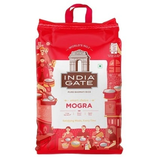  India Gate India Gate Basmati Rice - Mogra: 10 kgs - 10kg