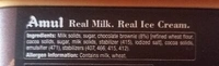 Amul Ice Cream - Chocolate Brownie: 540 g - 540g