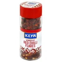 Keya Keya Wonder Hot Red Chilli Flakes: 40 g - 40g