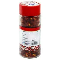 Keya Keya Wonder Hot Red Chilli Flakes: 40 g - 40g