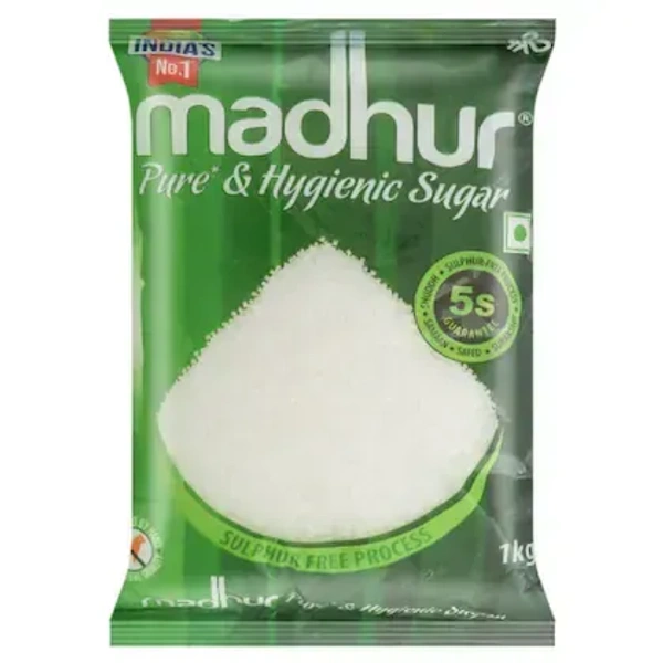 Madhur Pure & Hygienic Sugar: 1 kg - 1kg