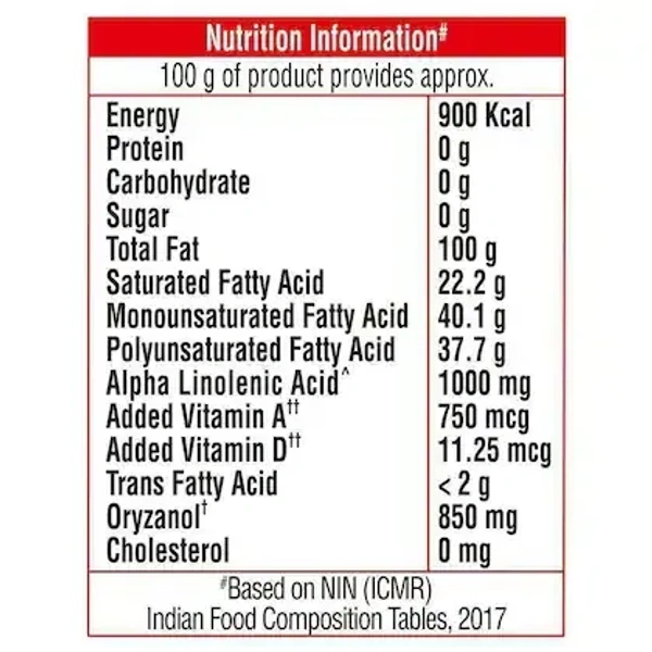 Saffola Active Oil: 850 g - 1L