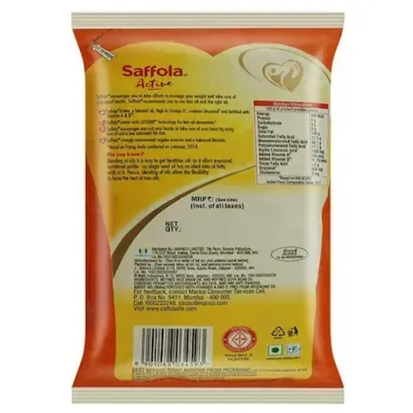 Saffola Active Oil: 850 g - 1L