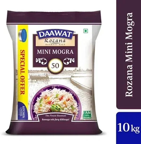 Fortune Mini Mogra Basmati Rice: 10 kg - 10kg