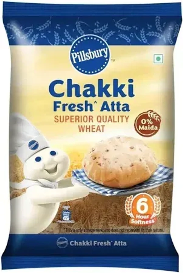 Pillsbury Chakki Fresh Wheat Atta: 10 kgs - 10