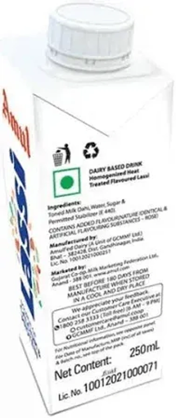 Amul Rose Lassi: 250 ml - 250 ml