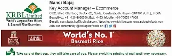 India Gate Pure Basmati Rice - Daily Delight: 5 Kgs - 5kg