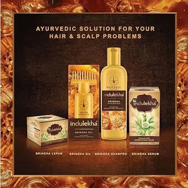 Indulekha Bringha Shampoo Ayurvedic Proprietary Medicine For Hair Fall: 200 ml - 200ml