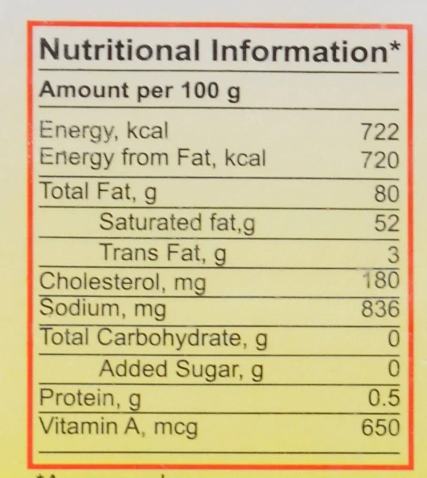 Amul Butter School Pack: 100 g - 100 g