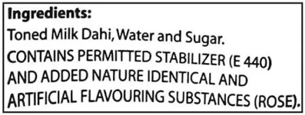 Amul Rose Lassi: 250 ml - 250 ml