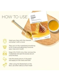 The Face Shop Real Nature Honey Sheet Mask: 20 g - 20g
