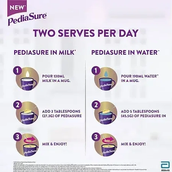 Pediasure Vanilla Flavour: 950 g - 950G