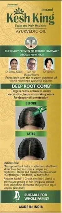 Emami Kesh King Scalp & Hair Medicine Oil: 200 ml - 200ml