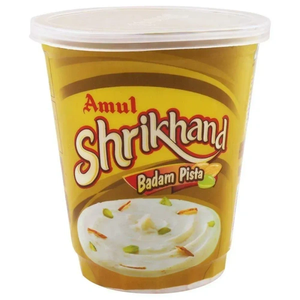 Amul Shrikhand Badam Pista: 500 g - 500g