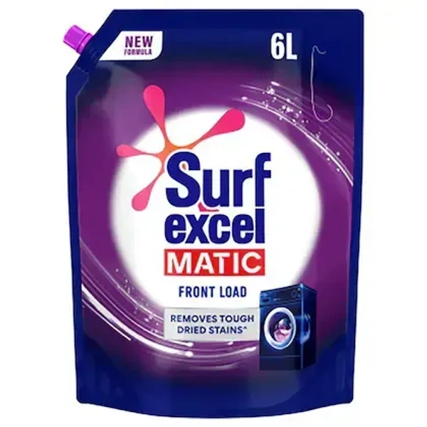 Surf Excel Surf Excel Matic Front Load Liquid Detergent: 6 L - 6L