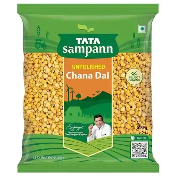  Tata Sampann Chana Dal: 500 g - 500g
