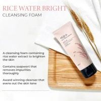 The Face Shop Rice Water Bright Foaming Cleanser: 100 Ml - 100ml