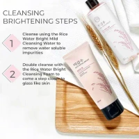 The Face Shop Rice Water Bright Foaming Cleanser: 100 Ml - 100ml