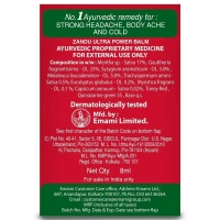 Zandu Zandu Balm Ultra Power: 8 ml - 8ml