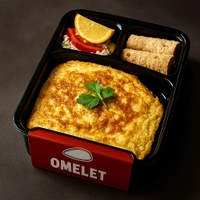 Chicken Dibba + 4 Chapati + Half Rice ( Combo Meal )