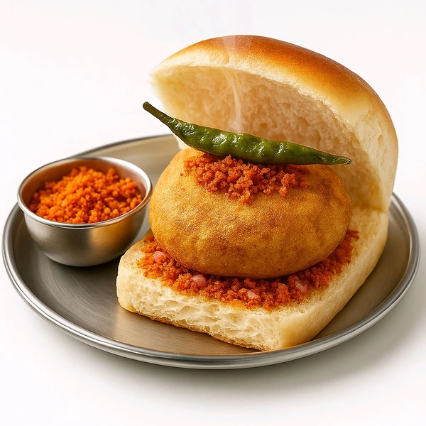 Veg, Vada Pav (1pcs)