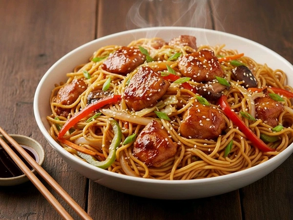 Chicken Hong Kong Noodles