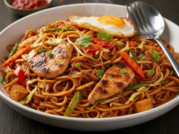 Chicken Malaysian Noodles