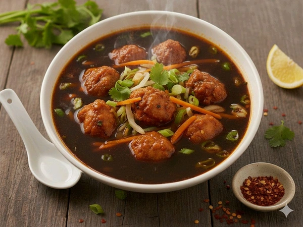 Chicken Manchurian Soup