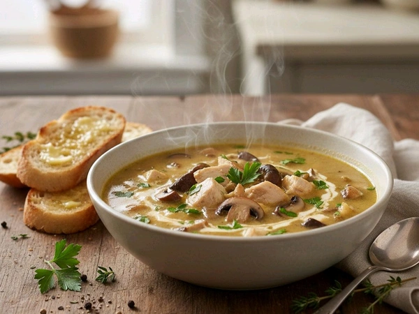 Chicken Mashroom Soup 