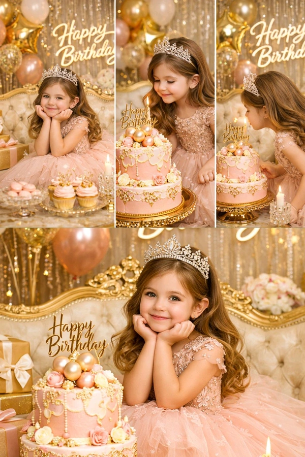 Birthday Celebration – Golden Moments - Basic