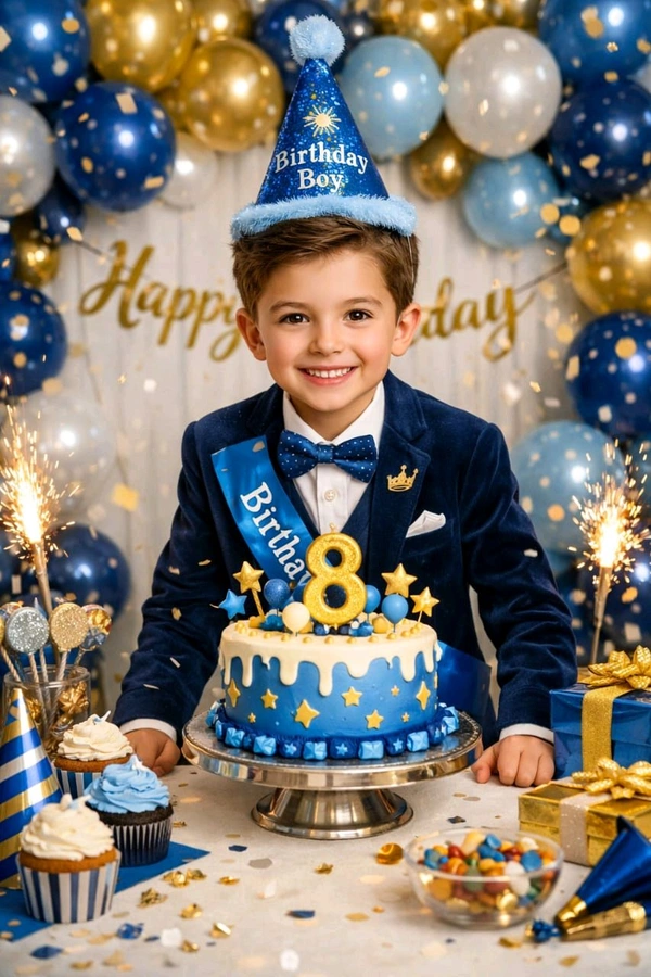 Birthday Celebration – Golden Moments - Luxurious