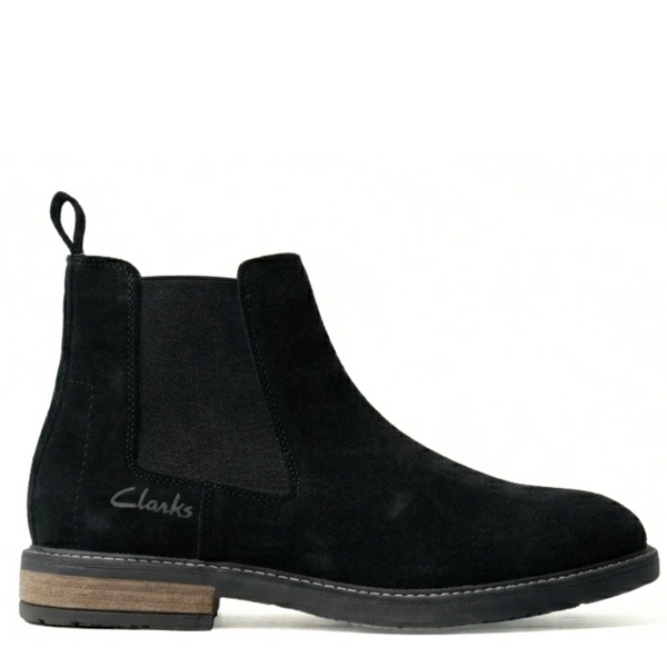 GENUINE LEATHER CHELSEA BLACK - UK 8