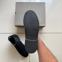 GENUINE LEATHER CHELSEA BLACK - UK 8