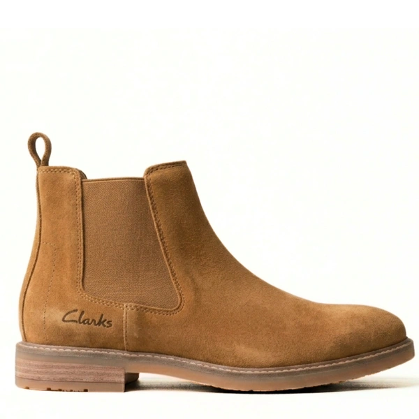 GENUINE LEATHER CHELSEA TAN - UK 10