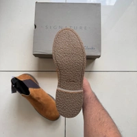 GENUINE LEATHER CHELSEA TAN - UK 10