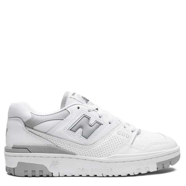 NB 550 WHITE GREY - UK 8