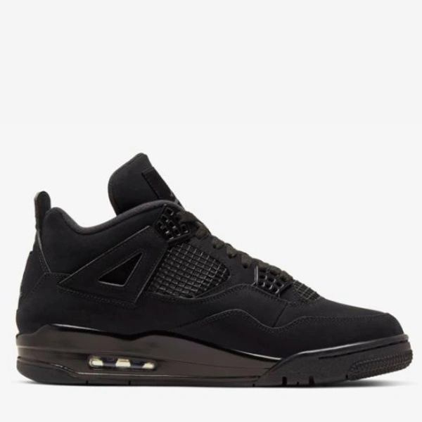 Retro 4 black cat - UK 10